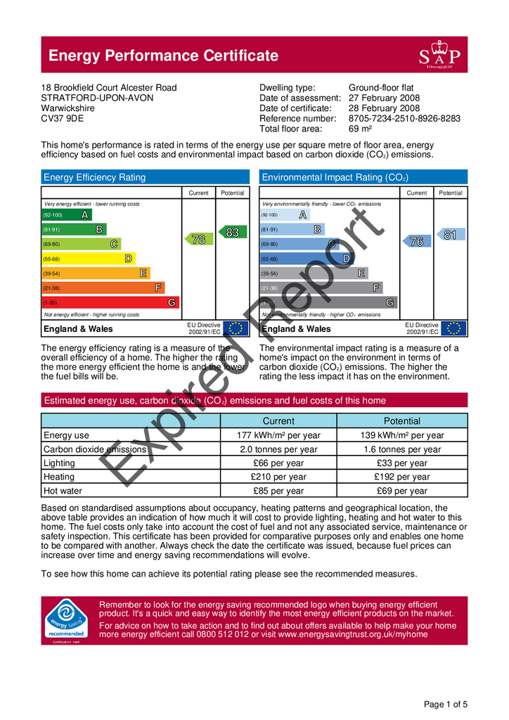 EPC Certificate