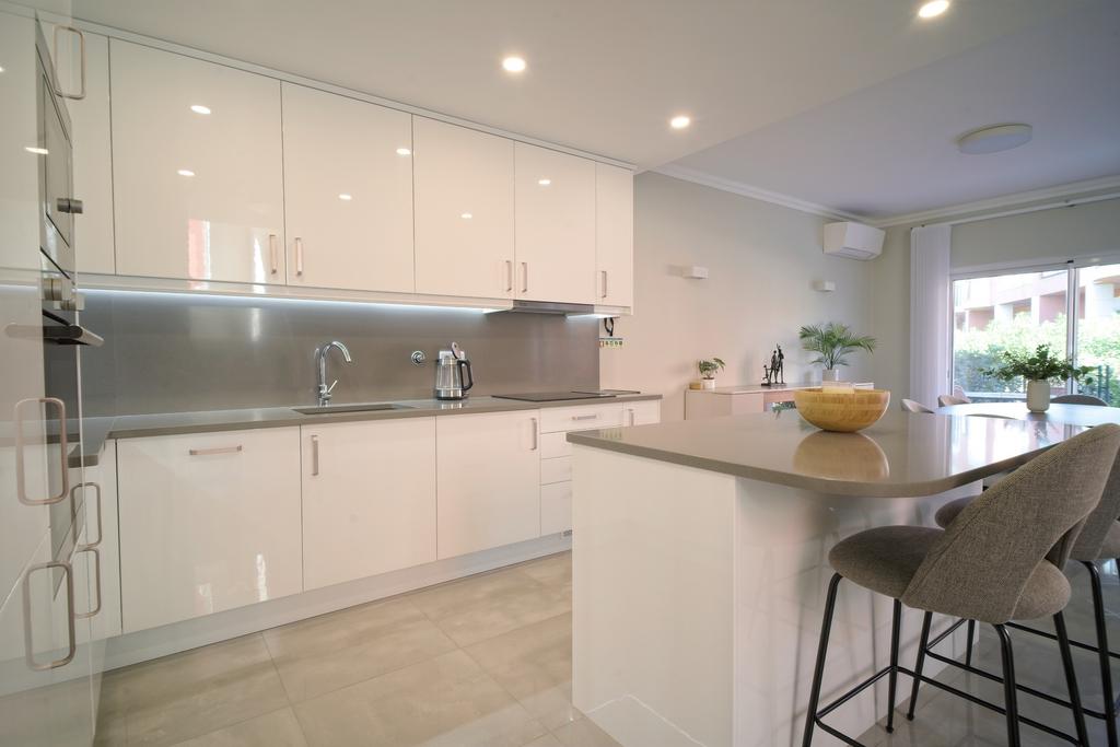 Kitchen, open plan living