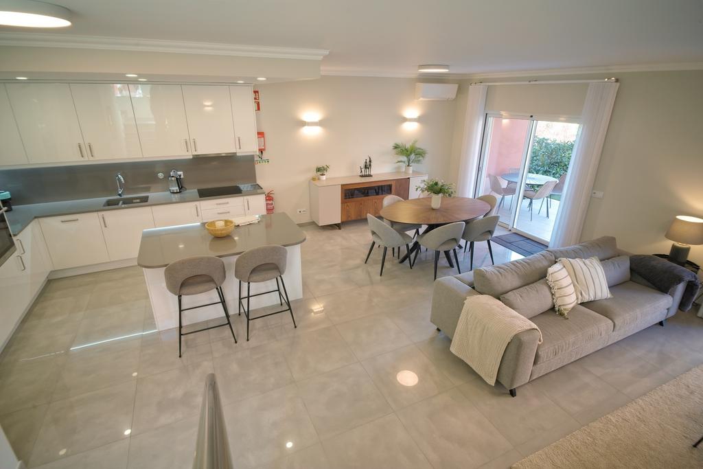 Open-plan living area