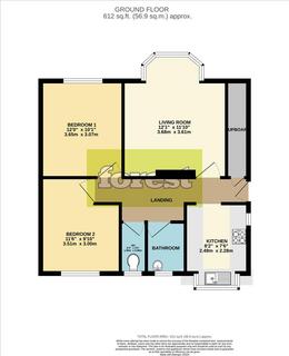 2 bedroom flat for sale, Park Way, Feltham, Middlesex, TW14