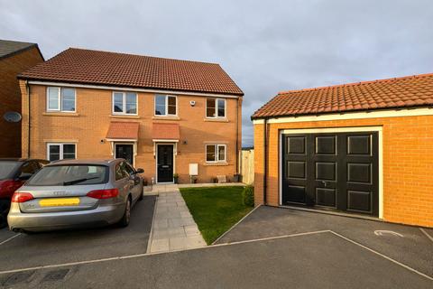 3 bedroom semi-detached house for sale, Hastings Close, Sherburn Hill, dh61qp