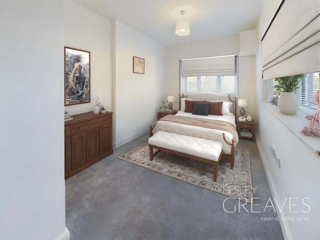 Bedroom Four Virtually Staged