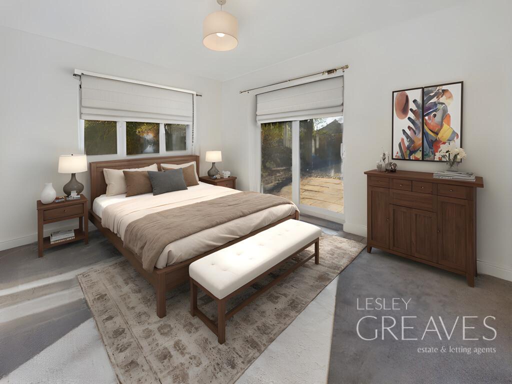 Bedroom Two/Dining Room Virtually Staged