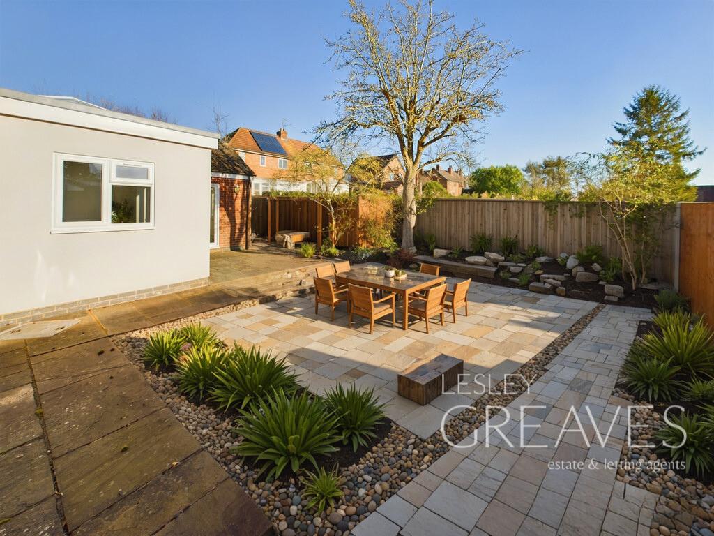 Garden Virtually Staged