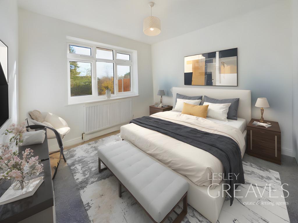 Bedroom Three Virtually Staged