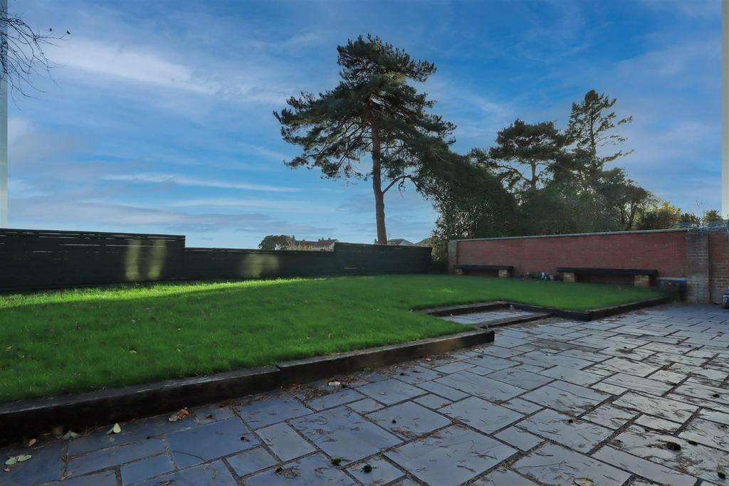 Rear garden