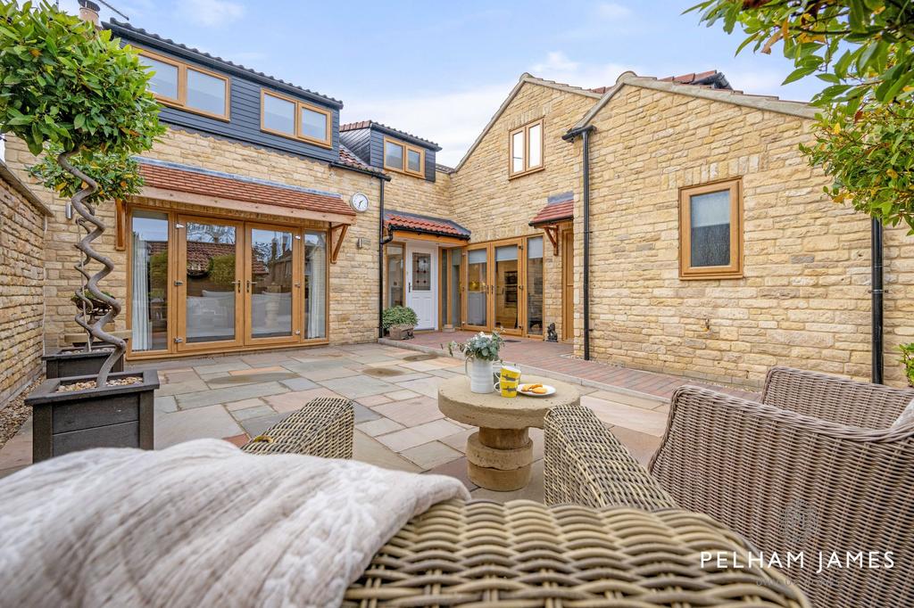Courtyard, Moorside, The Nook, Easton on the Hill