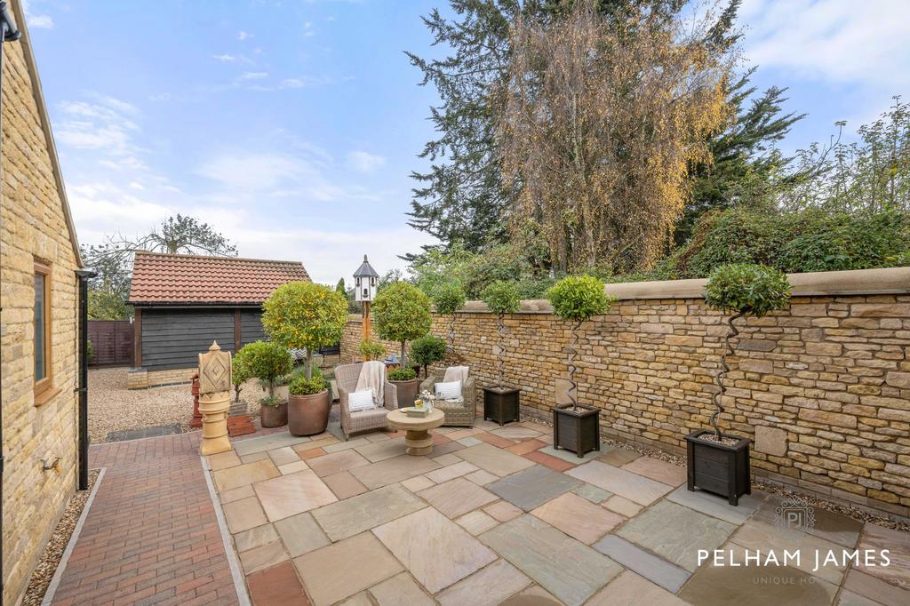 Courtyard Garden, Moorside, The Nook, Easton on...