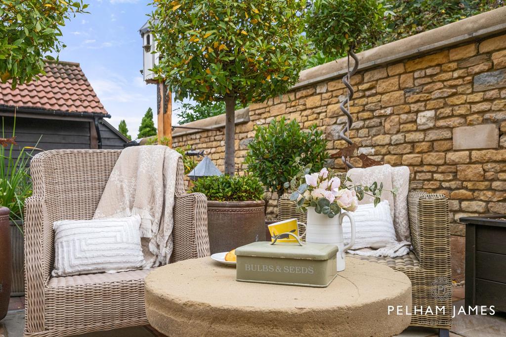 Courtyard Garden, Moorside, The Nook, Easton on...