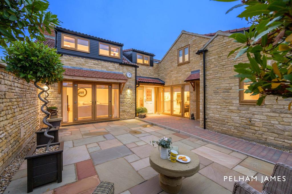 Courtyard Garden, Moorside, The Nook, Easton on...