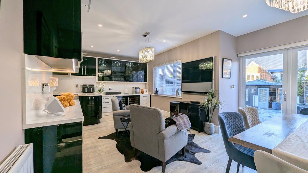 Family / Dining / Kitchen Area