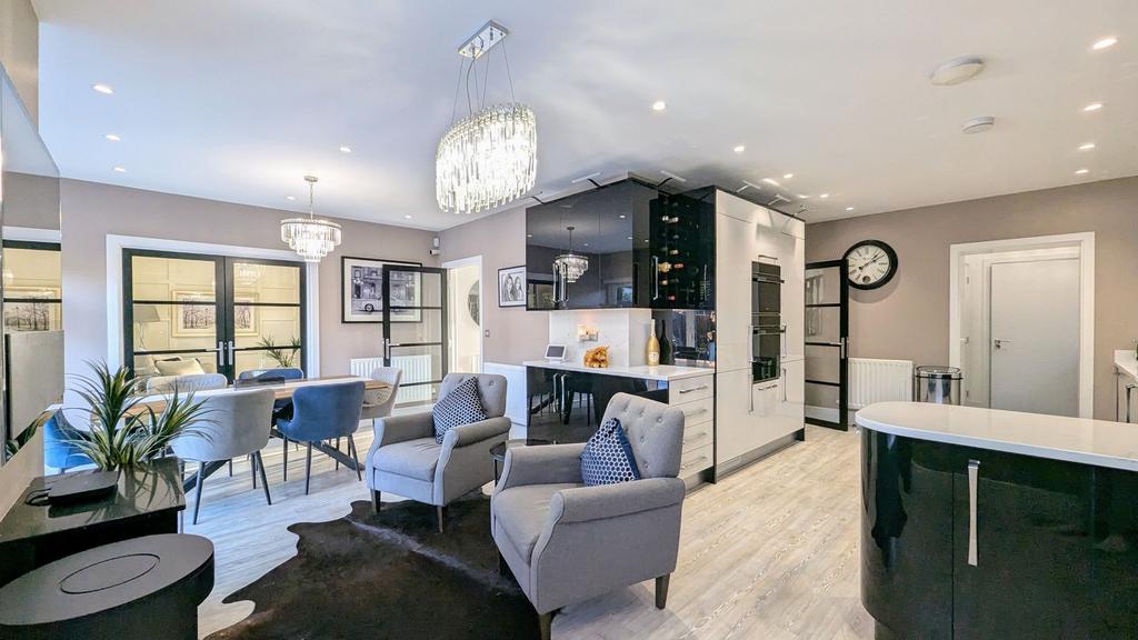 Family / Dining / Kitchen Area