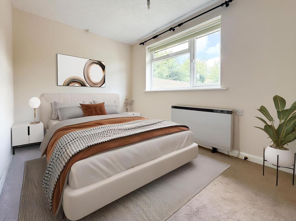 Bedroom (Virtually Furnished)