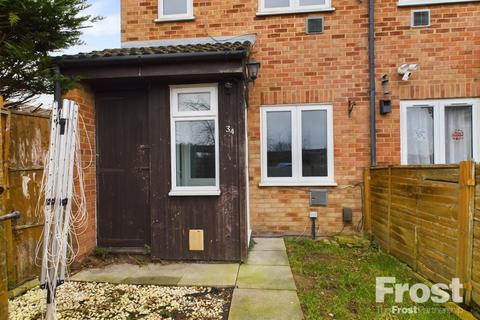 1 bedroom terraced house to rent, Shellfield Close, Staines-upon-Thames, Surrey, TW19