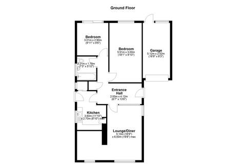 2 bedroom detached bungalow for sale, Ringway, Waverton