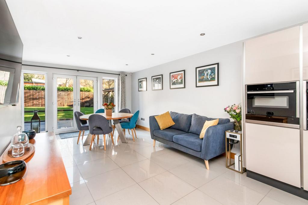 Dining living kitchen