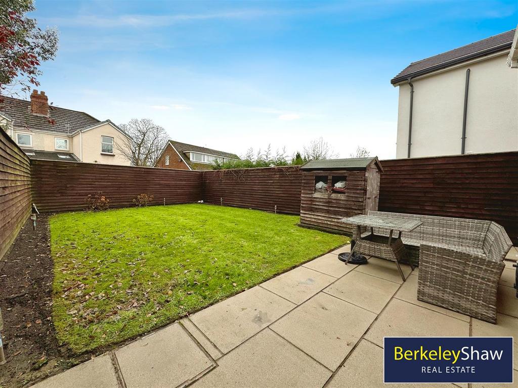 Rear garden