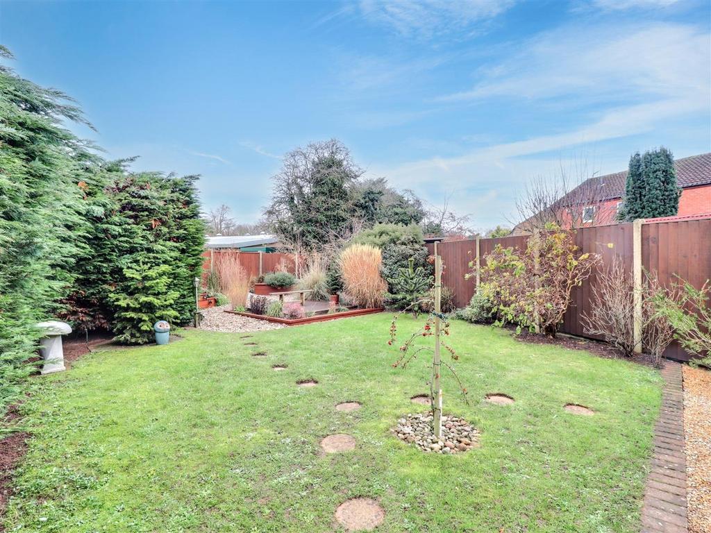 Rear garden