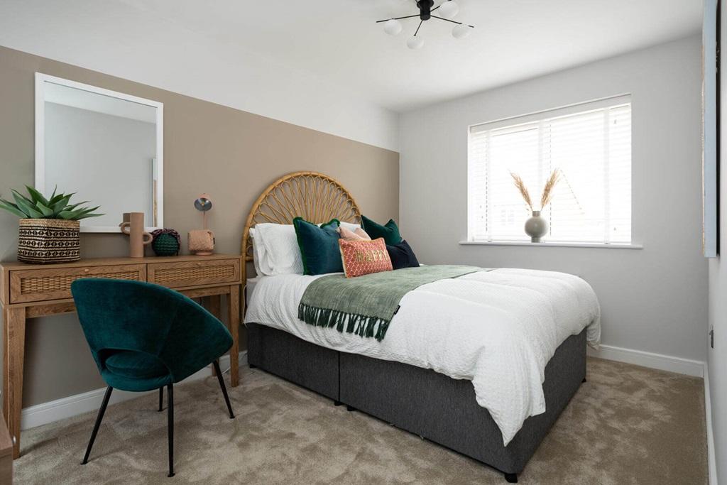 A fourth bedroom could also be used as a...
