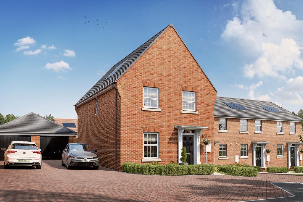 External CGI of the Hazelborough housetype