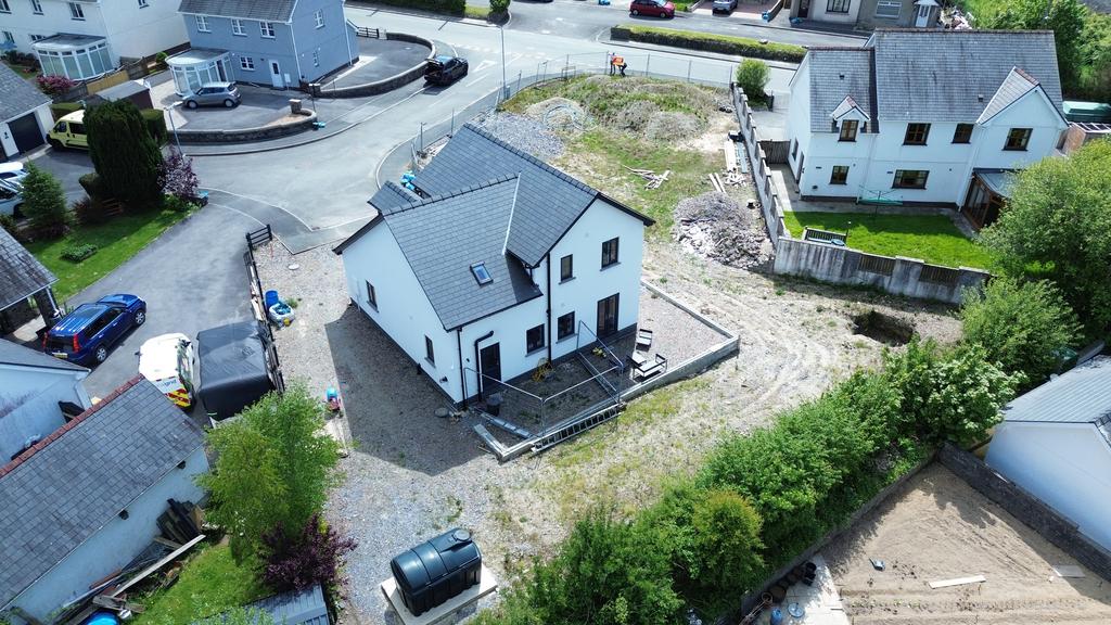 Rear of property