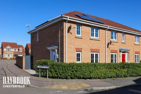 3 bedroom end of terrace house for sale, Horse Chestnut Close, Chesterfield