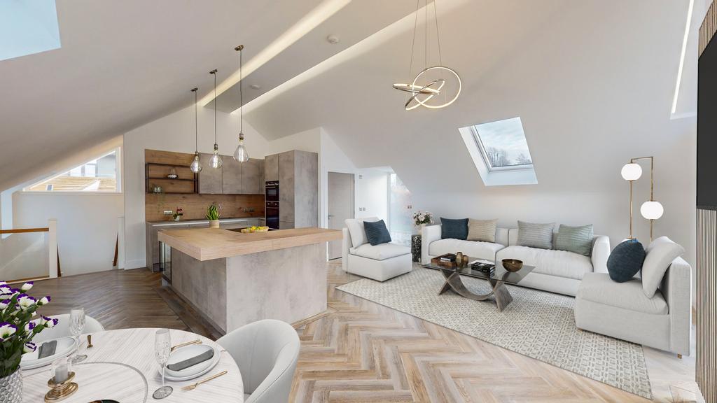 Kitchen/Living Area VS