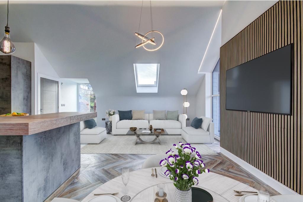 Kitchen/Living Area VS