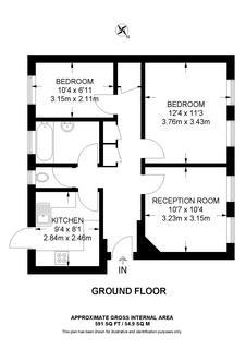 2 bedroom flat for sale, Lebanon Court, Richmond Road, Twickenham, Middlesex, TW1