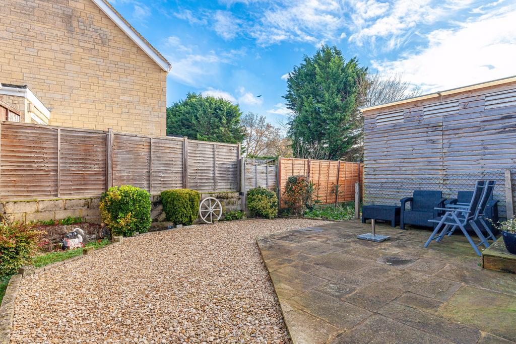 Rear garden