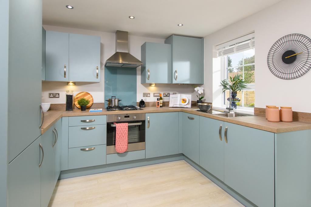 Kitchen of 3 bedroom Ellerton home at Burdon Green