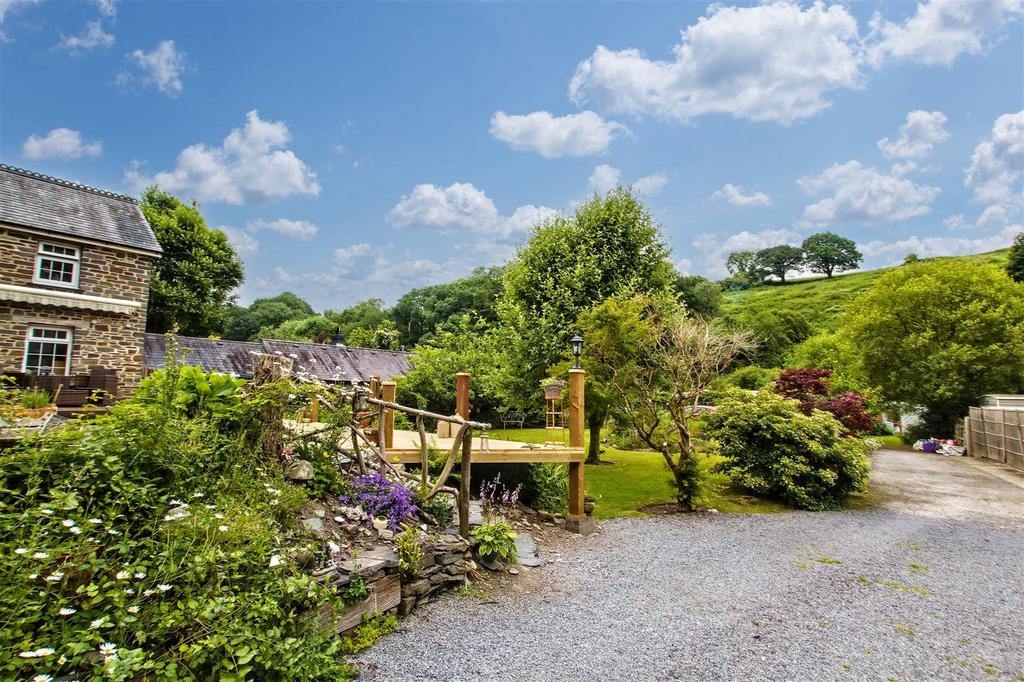 Driveway and garden