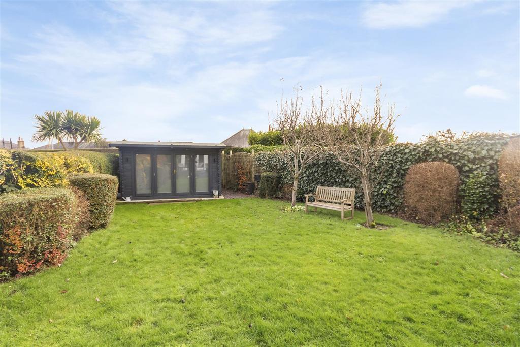 Rear garden/office