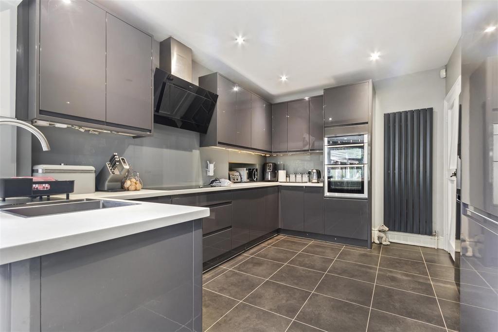 Modern kitchen area
