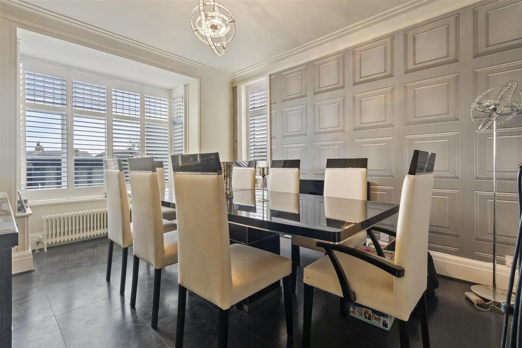 Large family dining room