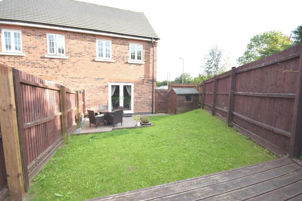 Rear of house