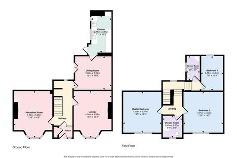 4 bedroom terraced house for sale, Dean Road, Chichester, South Shields, Tyne and Wear, NE33 5PZ