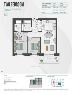 2 bedroom apartment to rent, 4 The Hyde, London