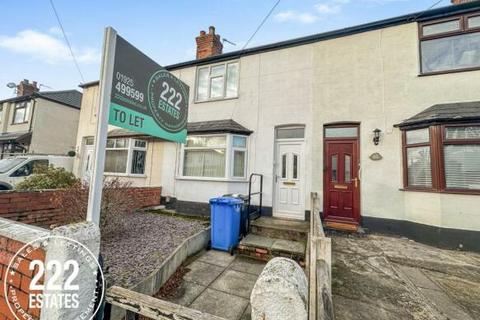 2 bedroom terraced house to rent, West Avenue Warrington WA2 8BE