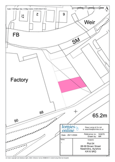 Land for sale, Brown Street Plot 4, Newmilns KA16