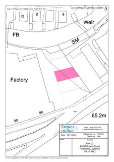 Land for sale, Brown Street, Plot 3, Newmilns KA16