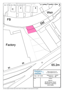 Land for sale, Brown Street, Plot 1, Newmilns KA16