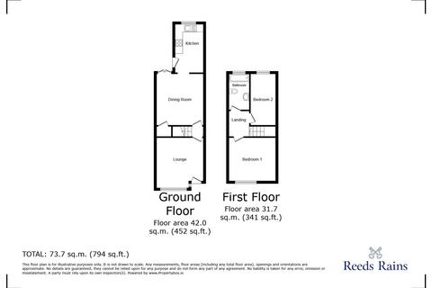 2 bedroom terraced house for sale, Adelaide Road, Greater Manchester SK3