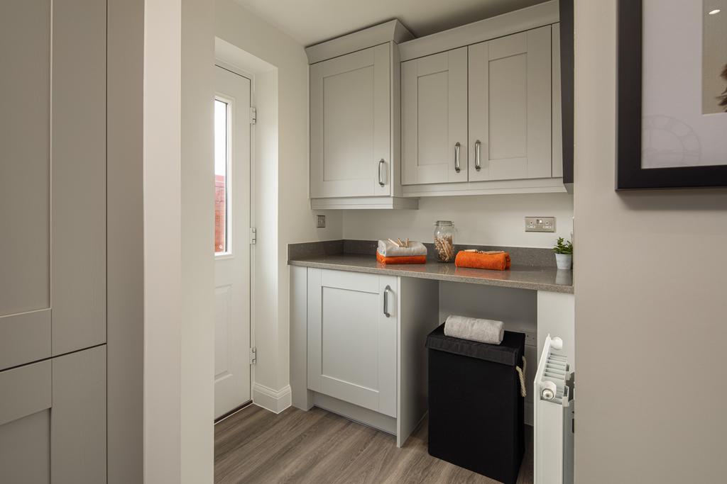 Utility room in the Radleigh 4 bedroom home