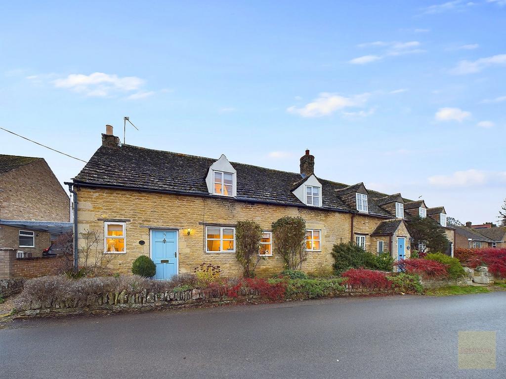 Front view of the cottage