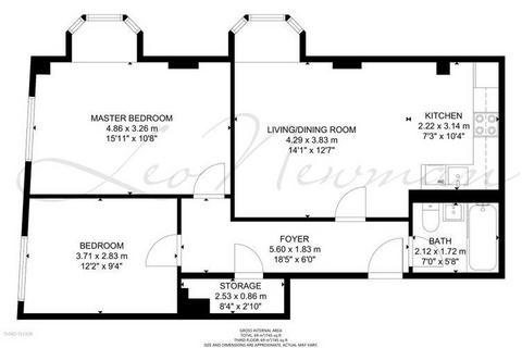 2 bedroom flat to rent, King's House, Widmore Road, Bromley