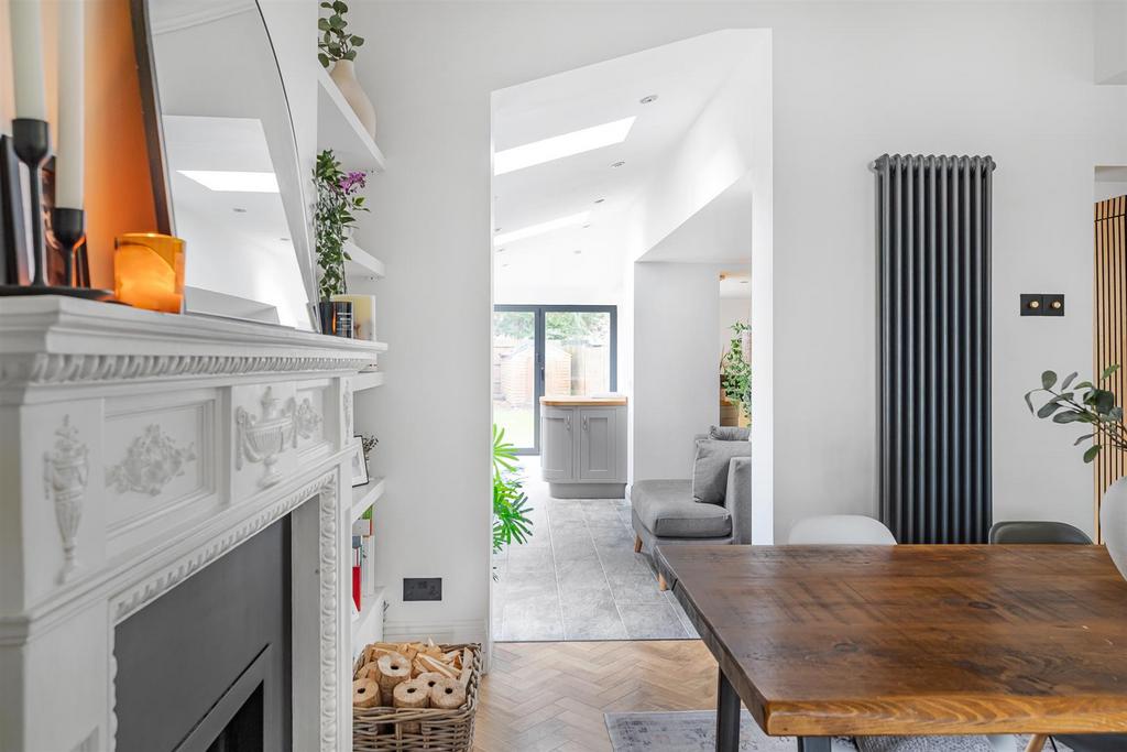 From Dining Room to Kitchen / Living Area