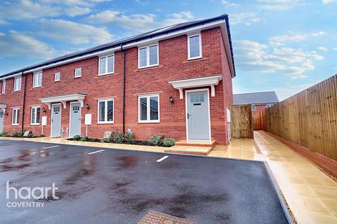 2 bedroom end of terrace house for sale, Ivy Close, Warwick