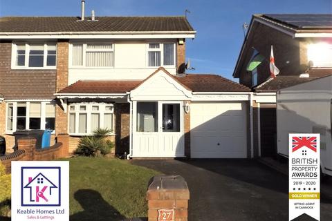 3 bedroom semi-detached house to rent, Nuthurst Drive, Cannock WS11