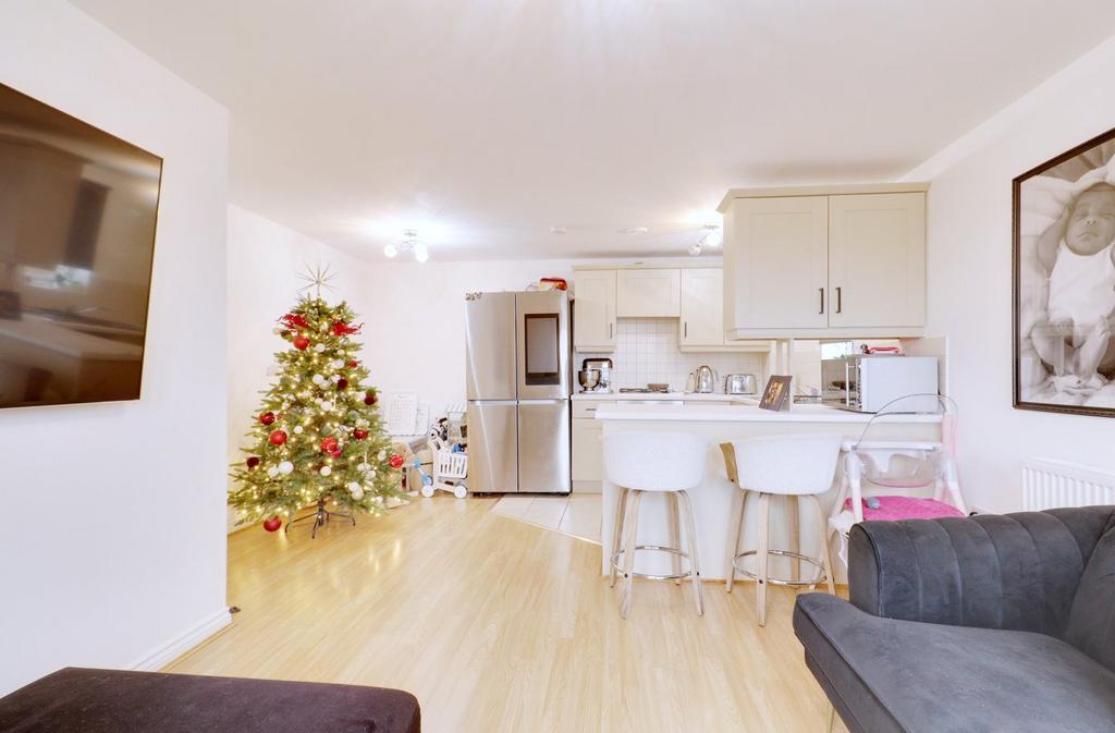 Open-plan living area